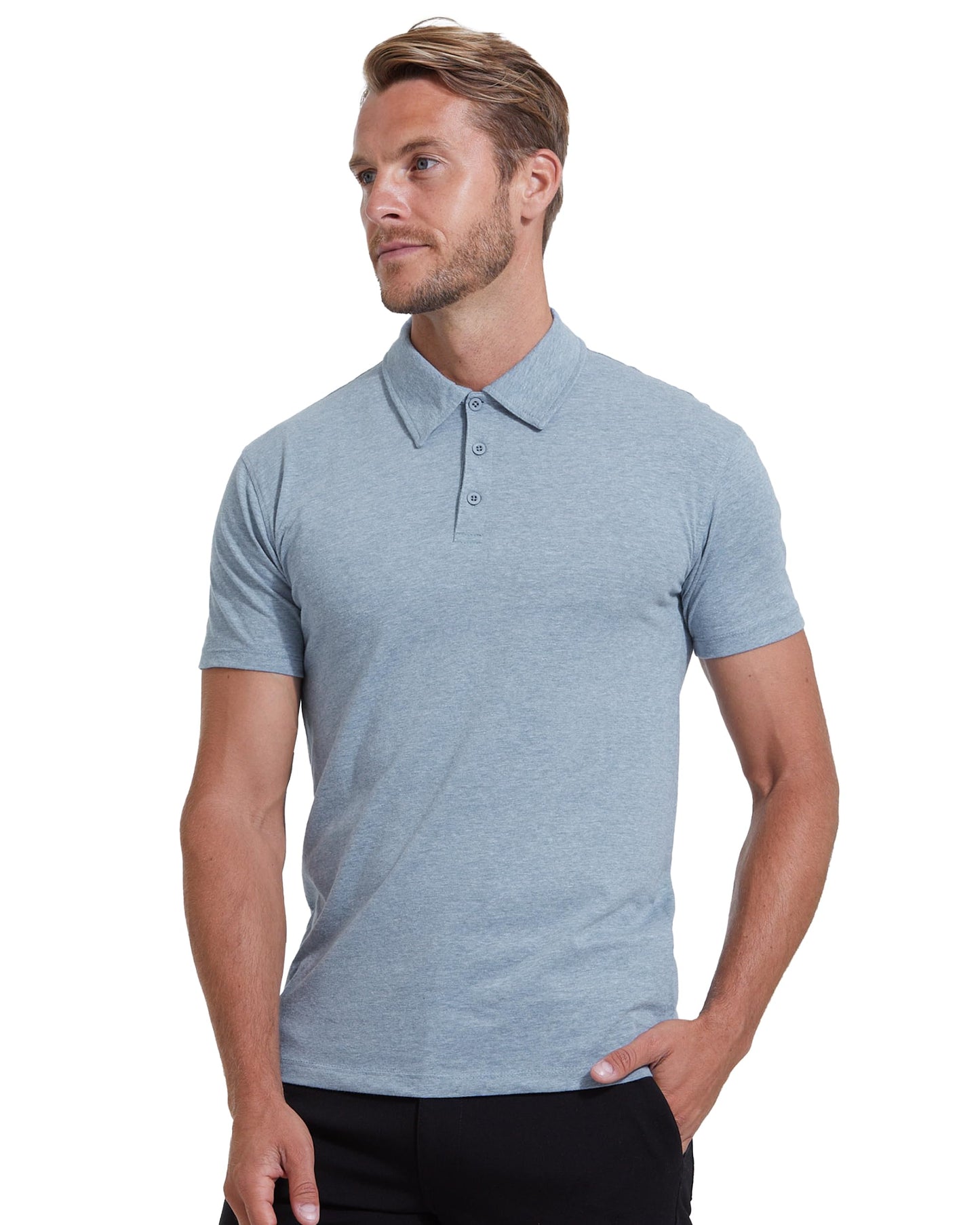 True Classic Short Sleeve Polo Shirts for Men - Cotton Men's Polo Shirts, Golf Shirt & Custom Polo - Collared Short Sleeve