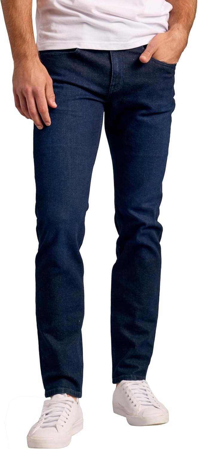 True Classic Mens Jeans – Stretch Jeans for Men, Slim and Straight Fit Men’s Stretch Jean