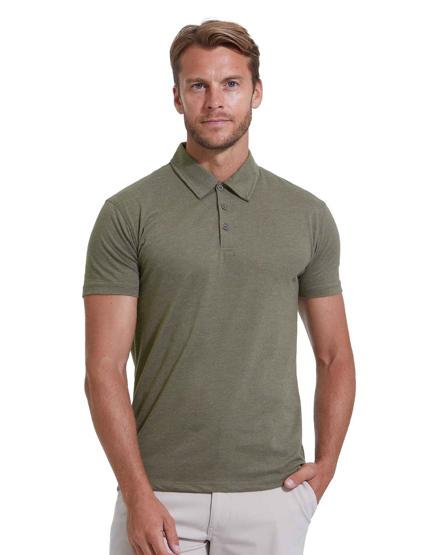 True Classic Short Sleeve Polo Shirts for Men - Cotton Men's Polo Shirts, Golf Shirt & Custom Polo - Collared Short Sleeve