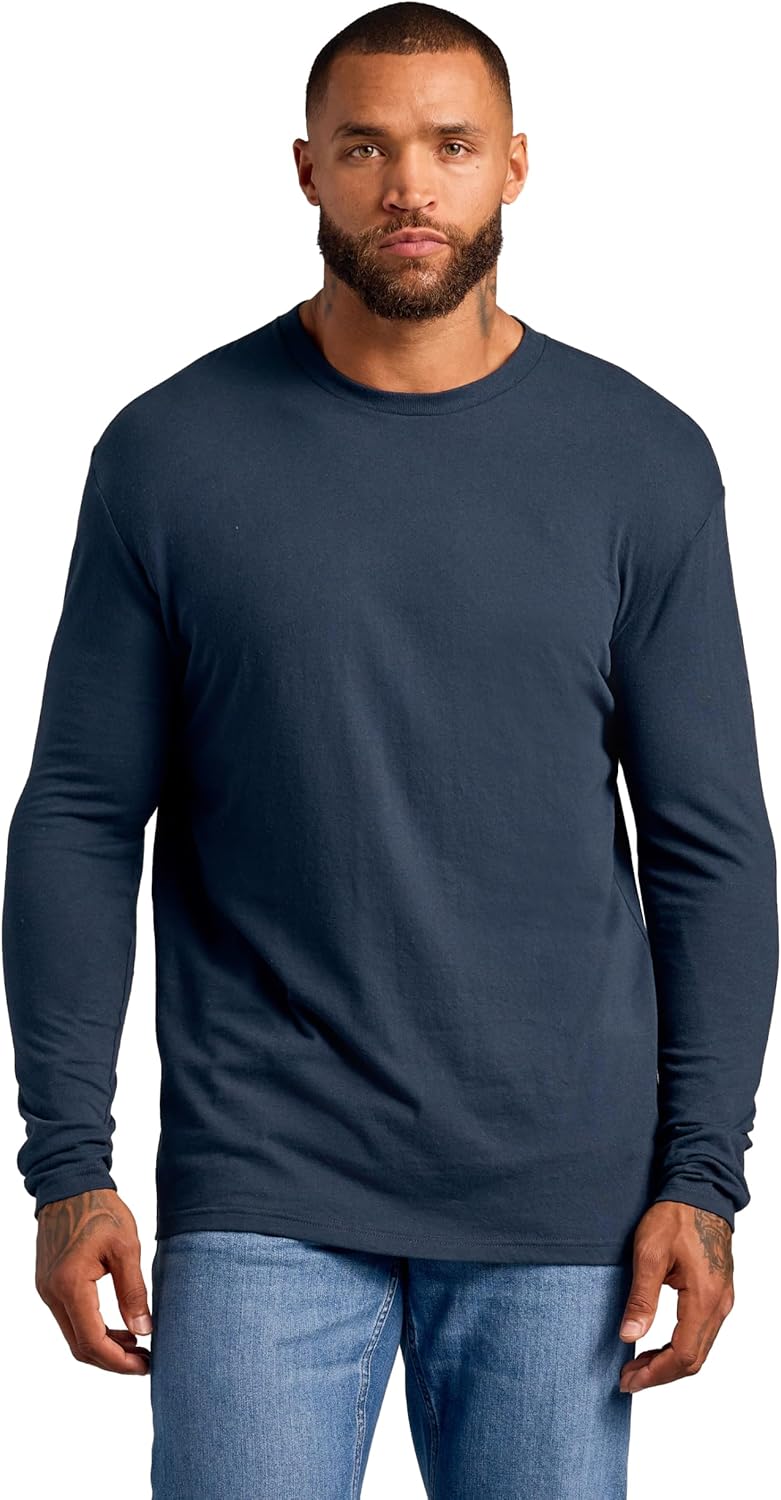 True Classic Long Sleeve Shirts for Men - Henley, Waffle & Crew Neck Long Sleeve T Shirt - Regular and Tall Thermal Shirts