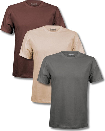 Kingsted T-Shirts for Men Pack - Royally Comfortable - Super Soft Premium Fabric - Well-Crafted Classic Tee