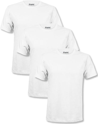 Kingsted T-Shirts for Men Pack - Royally Comfortable - Super Soft Premium Fabric - Well-Crafted Classic Tee