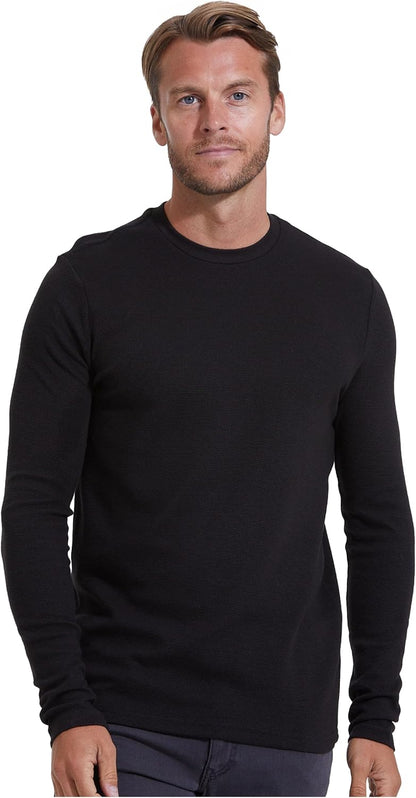 True Classic Long Sleeve Shirts for Men - Henley, Waffle & Crew Neck Long Sleeve T Shirt - Regular and Tall Thermal Shirts