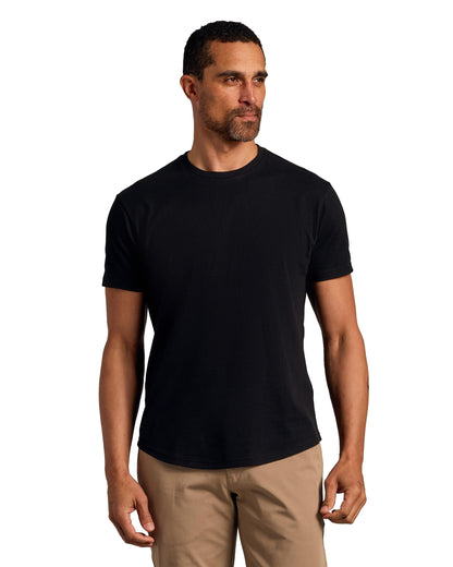 True Classic Mens T-Shirts – Curved Hem Tee Mens, Hipster Shirts for Men, Long Tail T Shirts for Man, Drop Cut Lounge/Sleep