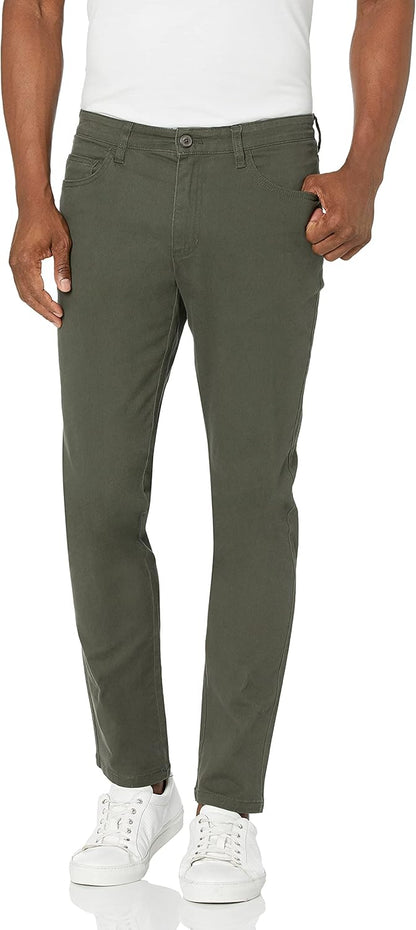 Amazon Essentials Men's Skinny-Fit 5-Pocket Comfort Stretch Chino Pant (Previously Goodthreads)