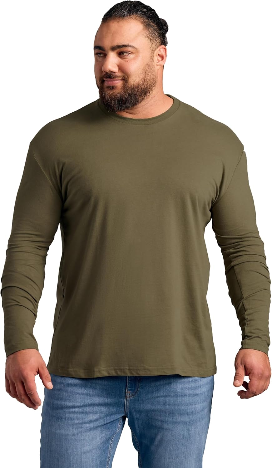 True Classic Long Sleeve Shirts for Men - Henley, Waffle & Crew Neck Long Sleeve T Shirt - Regular and Tall Thermal Shirts