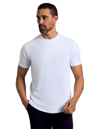 True Classic Mens T-Shirts – Curved Hem Tee Mens, Hipster Shirts for Men, Long Tail T Shirts for Man, Drop Cut Lounge/Sleep