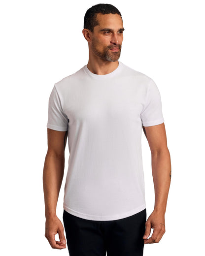 True Classic Mens T-Shirts – Curved Hem Tee Mens, Hipster Shirts for Men, Long Tail T Shirts for Man, Drop Cut Lounge/Sleep