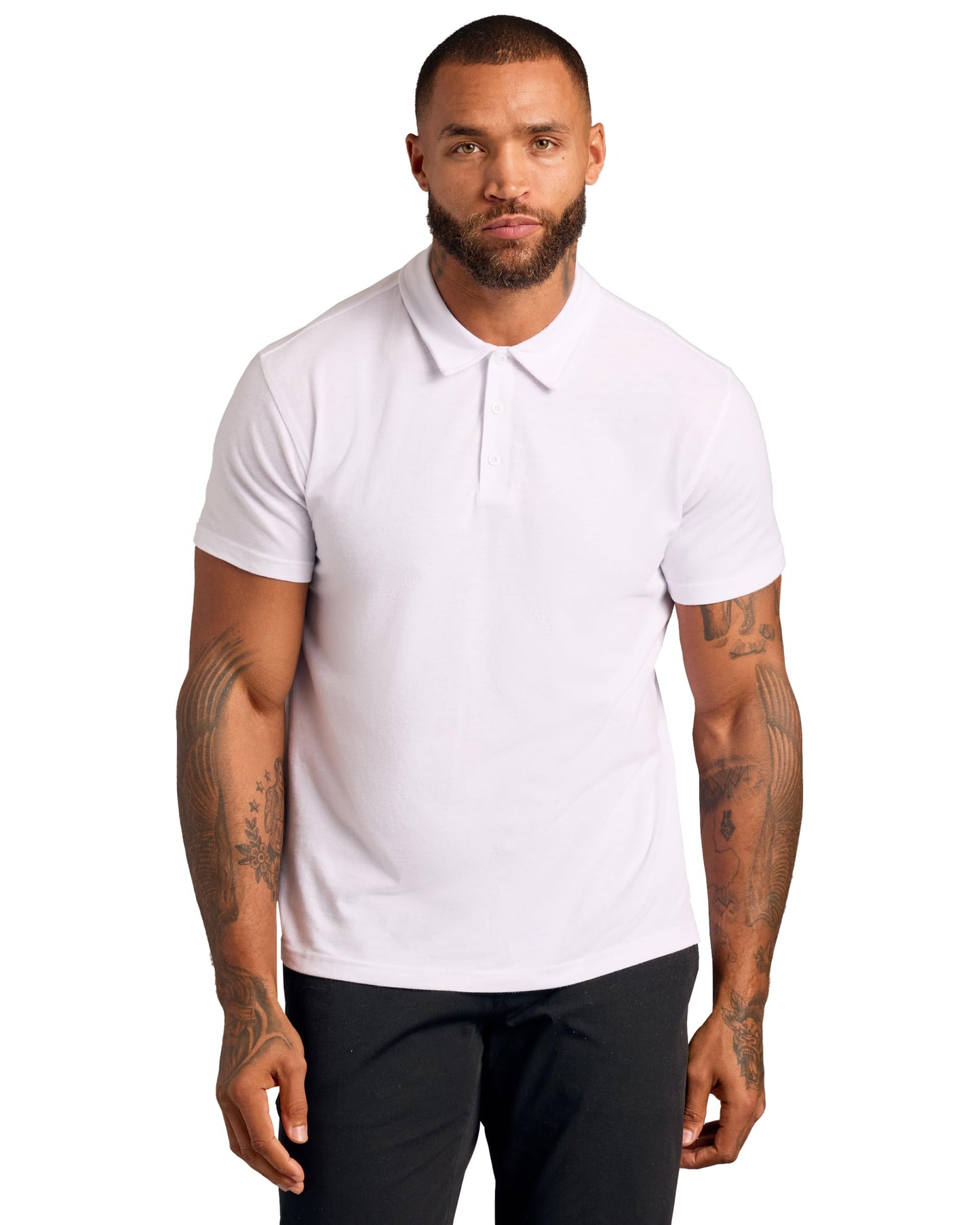 True Classic Short Sleeve Polo Shirts for Men - Cotton Men's Polo Shirts, Golf Shirt & Custom Polo - Collared Short Sleeve