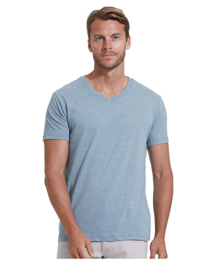 True Classic Mens V Neck T Shirts – Soft, Fitted Undershirts for Men Pack – Mens Undershirts – Cotton Blend, Tag-Free