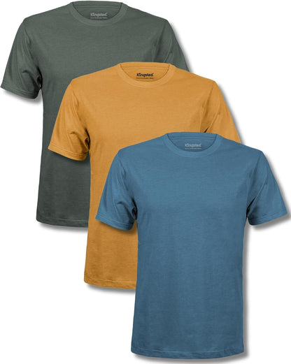 Kingsted T-Shirts for Men Pack - Royally Comfortable - Super Soft Premium Fabric - Well-Crafted Classic Tee