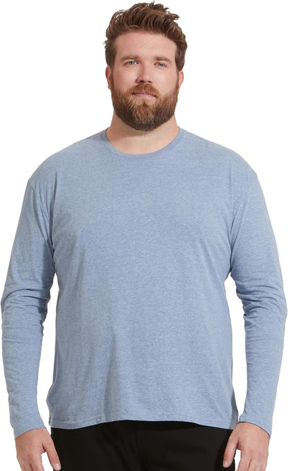 True Classic Long Sleeve Shirts for Men - Henley, Waffle & Crew Neck Long Sleeve T Shirt - Regular and Tall Thermal Shirts