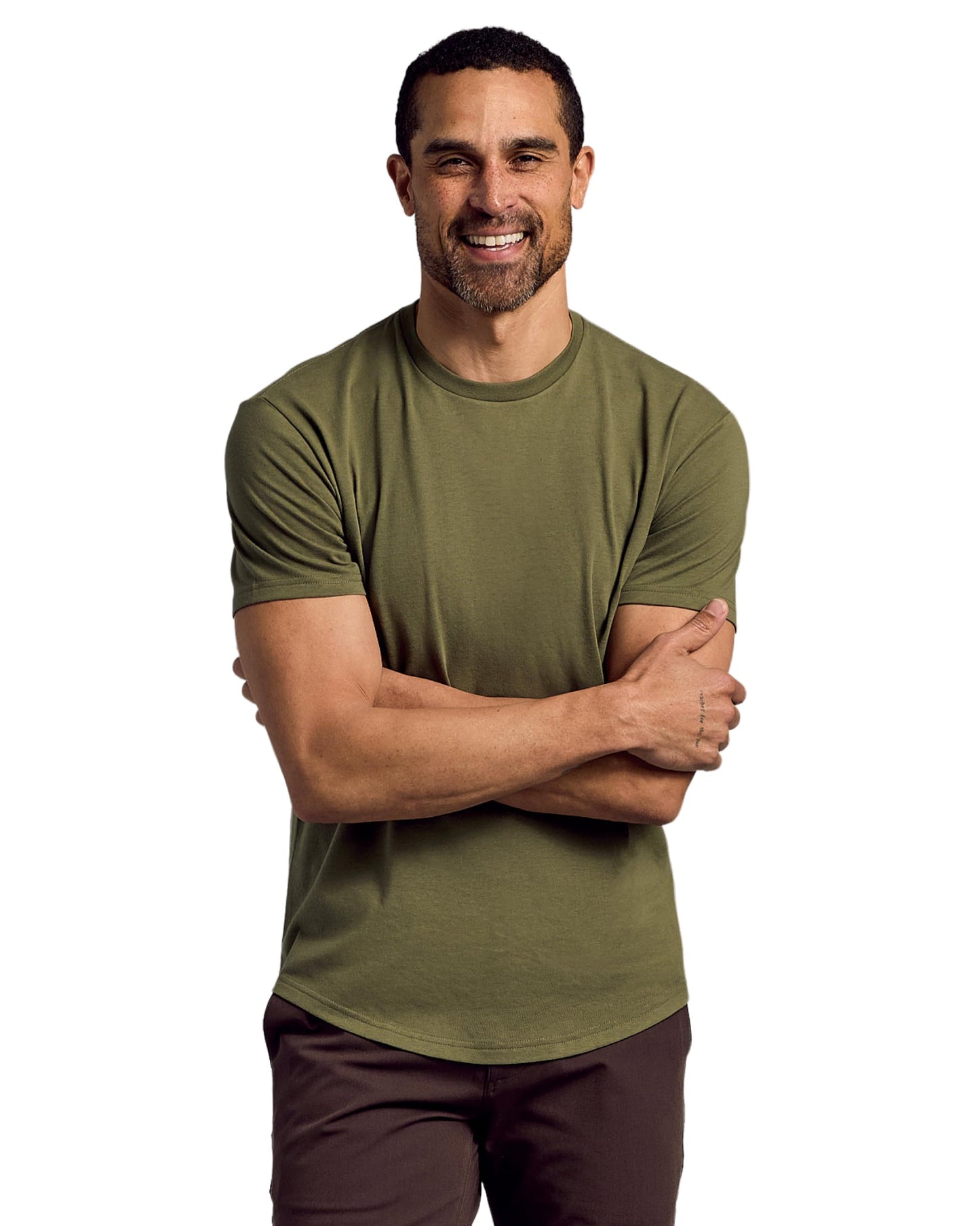 True Classic Mens T-Shirts – Curved Hem Tee Mens, Hipster Shirts for Men, Long Tail T Shirts for Man, Drop Cut Lounge/Sleep