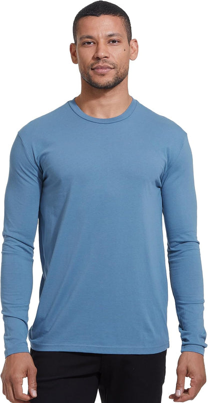 True Classic Long Sleeve Shirts for Men - Henley, Waffle & Crew Neck Long Sleeve T Shirt - Regular and Tall Thermal Shirts