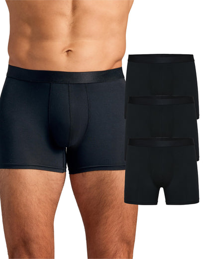 True Classic Mens Underwear Boxer Briefs Pack and Singles - Breathable, Ultra-Soft Mens Boxer Briefs Underwear Pack