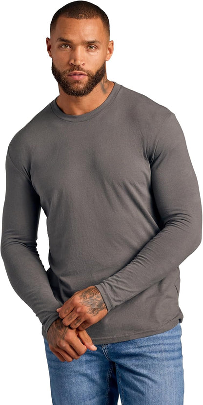 True Classic Long Sleeve Shirts for Men - Henley, Waffle & Crew Neck Long Sleeve T Shirt - Regular and Tall Thermal Shirts