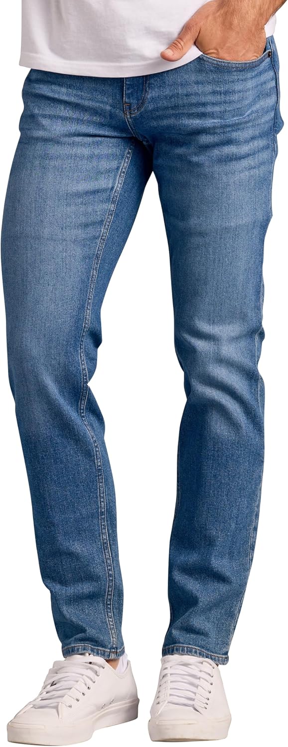 True Classic Mens Jeans – Stretch Jeans for Men, Slim and Straight Fit Men’s Stretch Jean