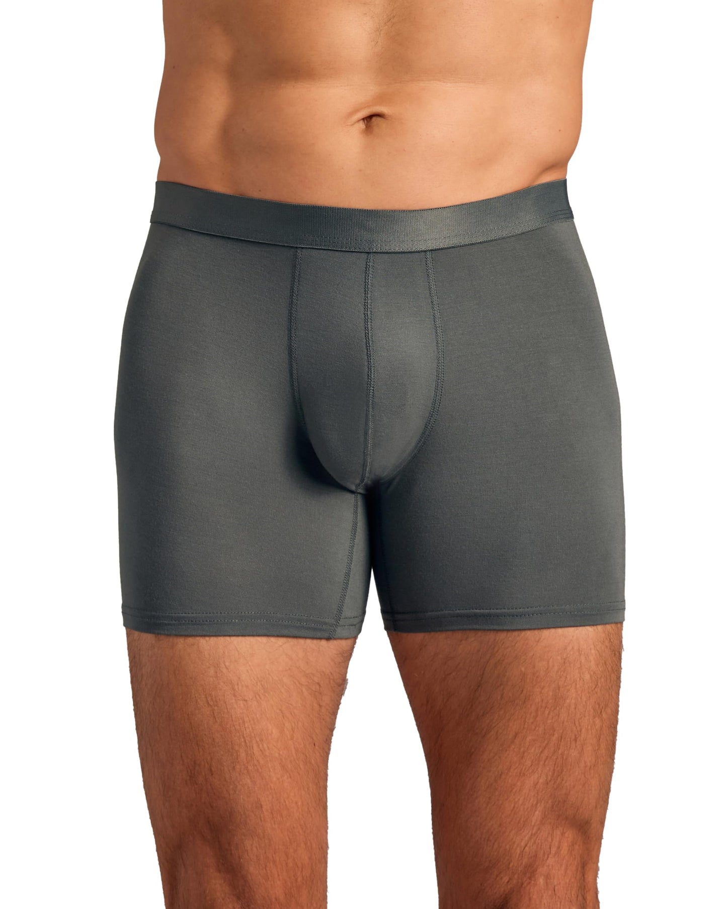 True Classic Mens Underwear Boxer Briefs Pack and Singles - Breathable, Ultra-Soft Mens Boxer Briefs Underwear Pack